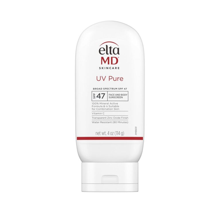 EltaMD UV Pure Kid-Friendly Sunscreen, 100% Mineral Active SPF 47