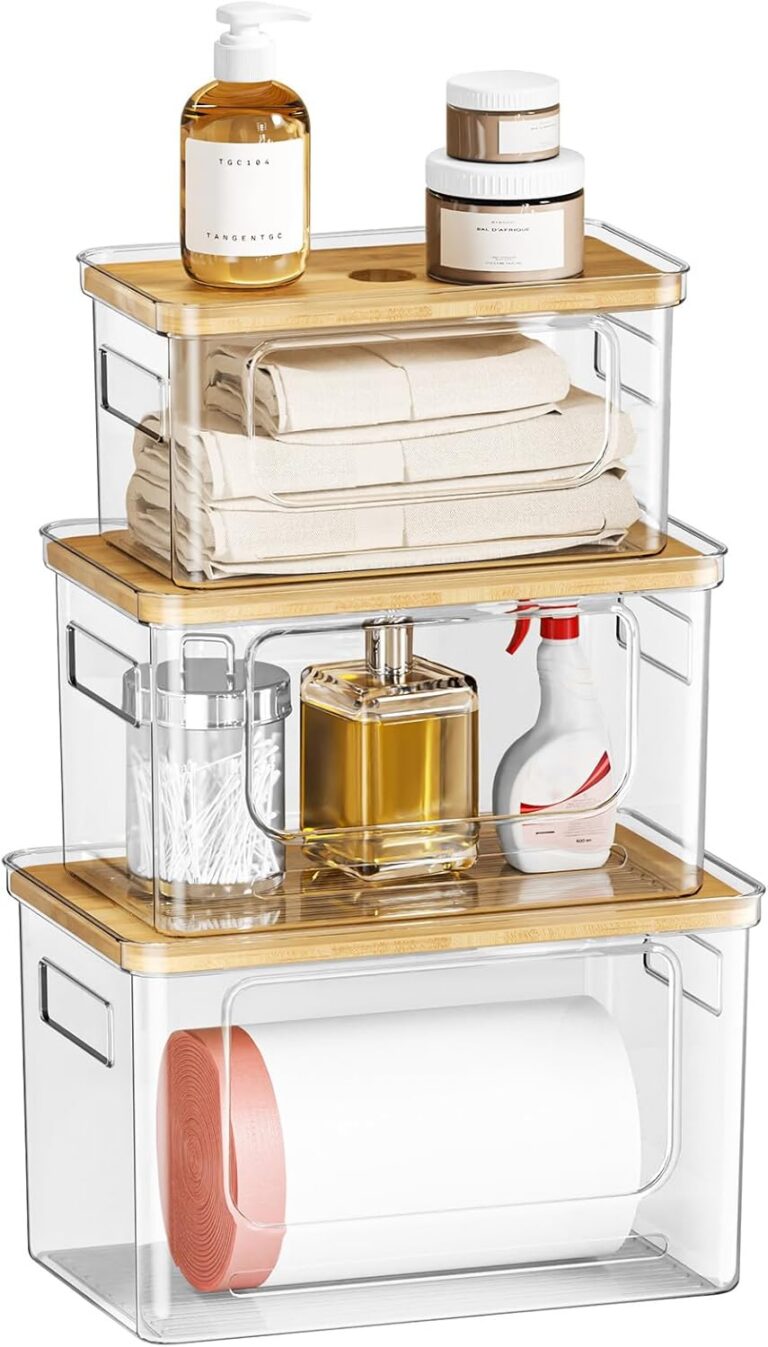 Under Sink Organizer Plastic Trash Bag Holder Dispenser
