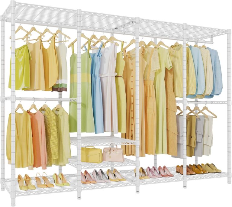 VIPEK V40 Plus Large Clothes Rack, 1300lbs Capacity Sturdy Metal Garment Rack