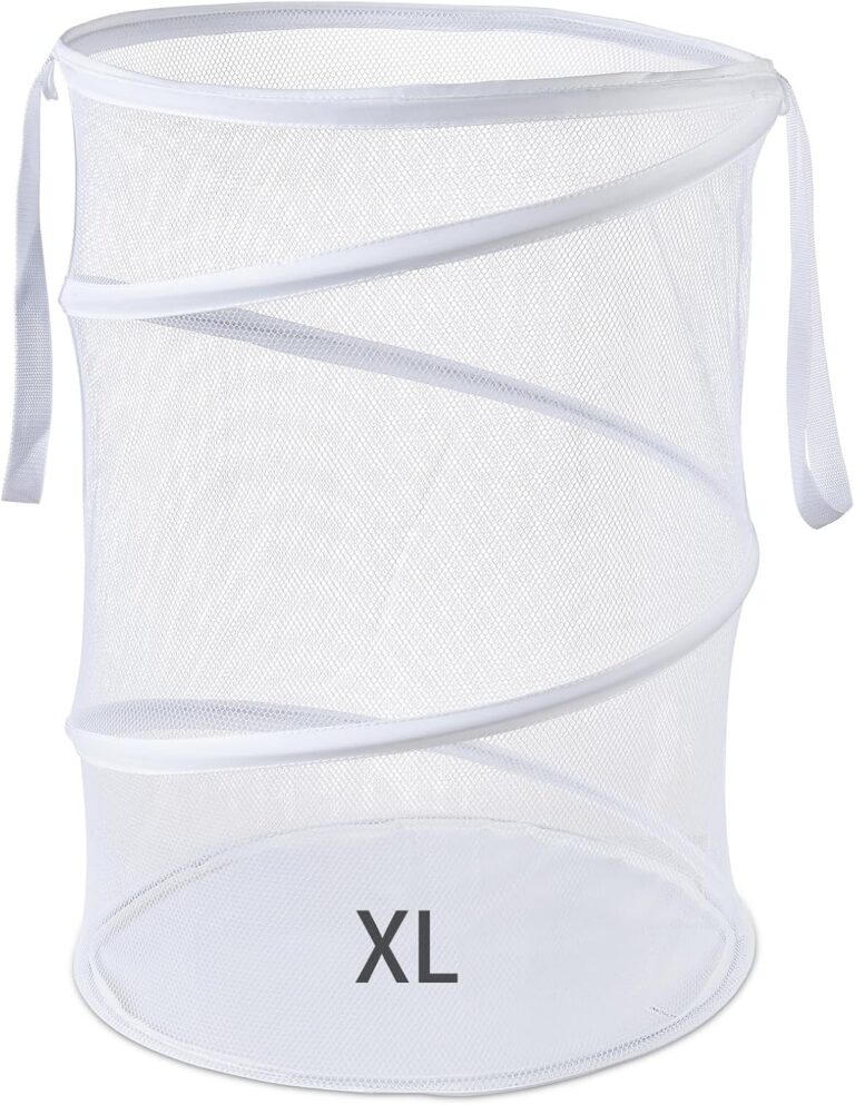 Seiritex Mesh Popup Laundry Hamper 115L Collapsible Laundry Basket