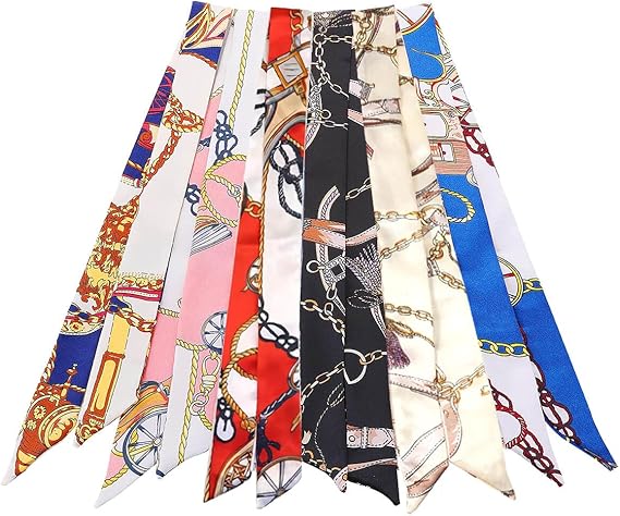 Narrow Scarf Hair & Neck Scarves