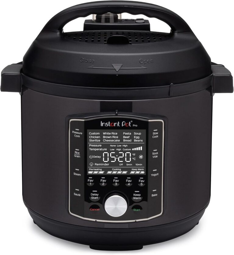Instant Pot Pro 10-in-1 Pressure Cooker, Slow Cooker, Rice/Grain Cooker, Steamer