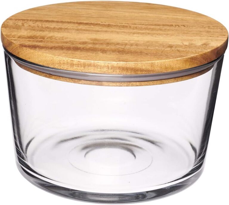 Anchor Hocking Glass Trifle Bowl with Lid