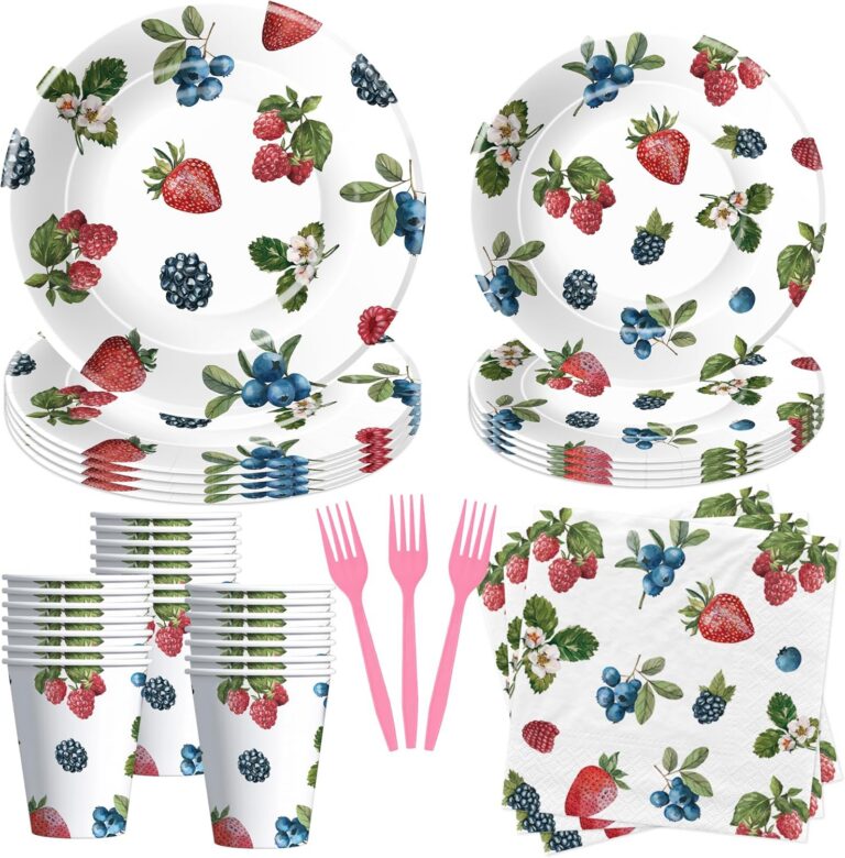 Berry Party Decorations Tableware