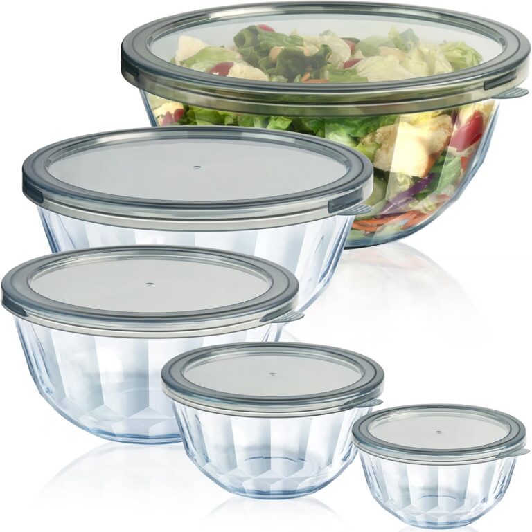 Mixing Bowls with Airtight Lids Sets