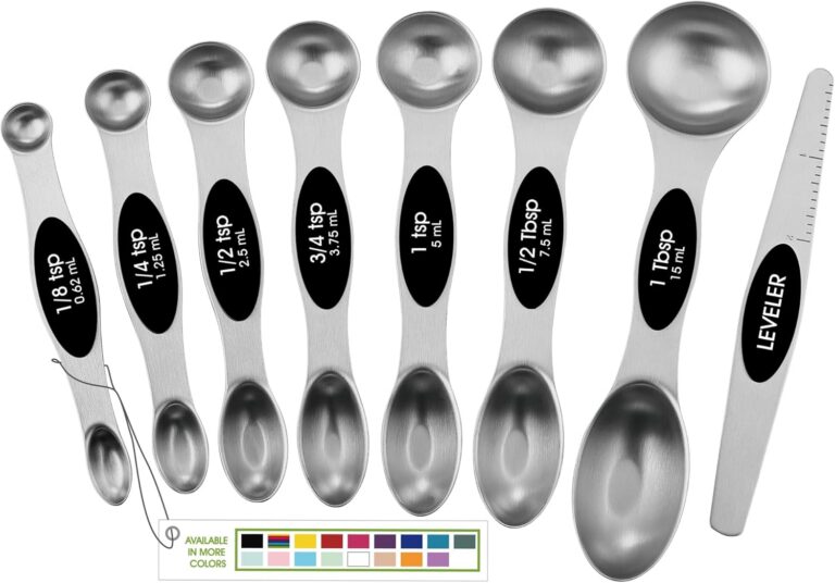 Spring Chef Stainless Steel Magnetic Measuring Spoons Set