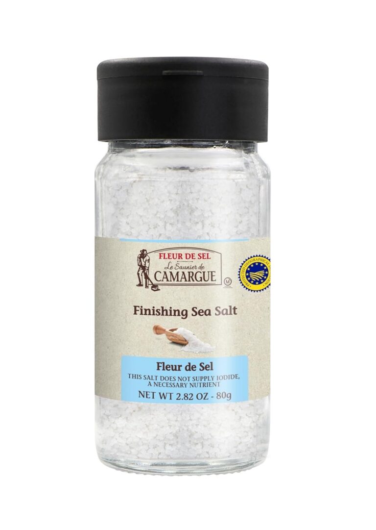 Le Saunier de Camargue Fleur de Sel – Original French Sea Salt Finishing Salt