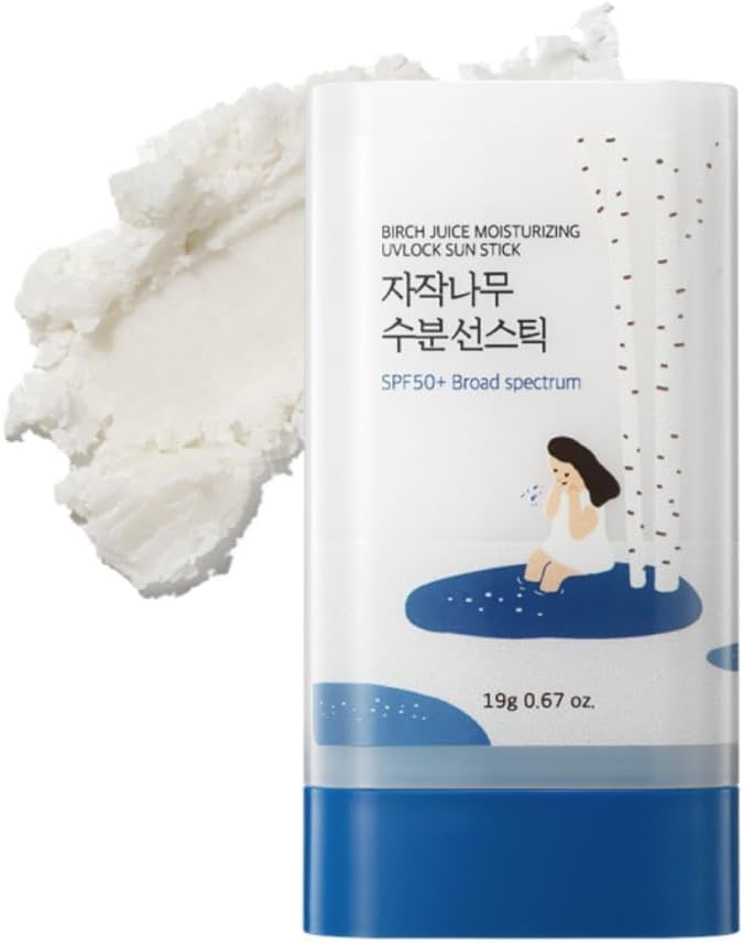 ROUND LAB Birch Juice Moisturizing Sun Stick Broad Spectrum SPF 50