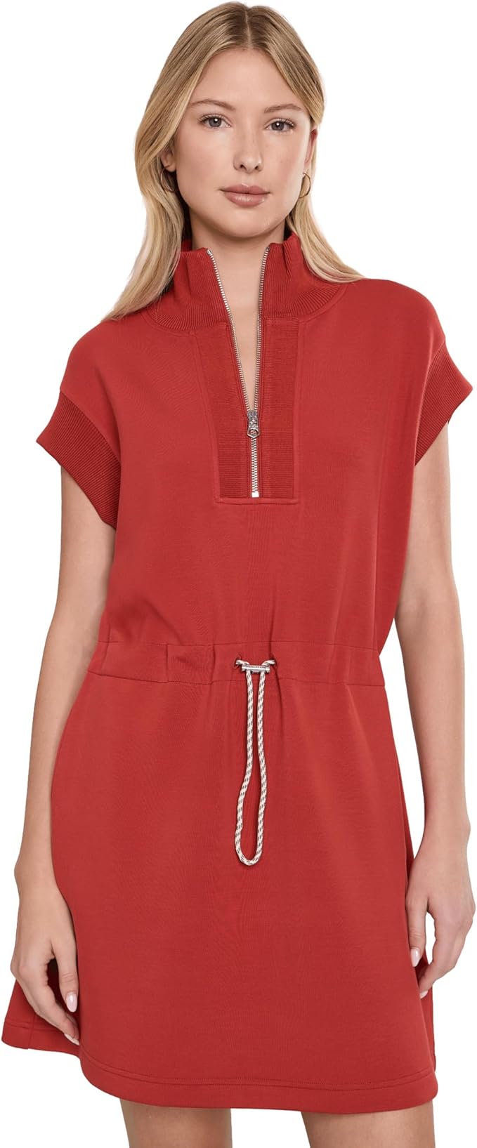 Varley Women's Avaya Half Zip Dress