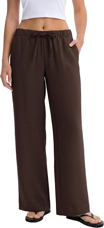 Wide Leg Pants with Pockets