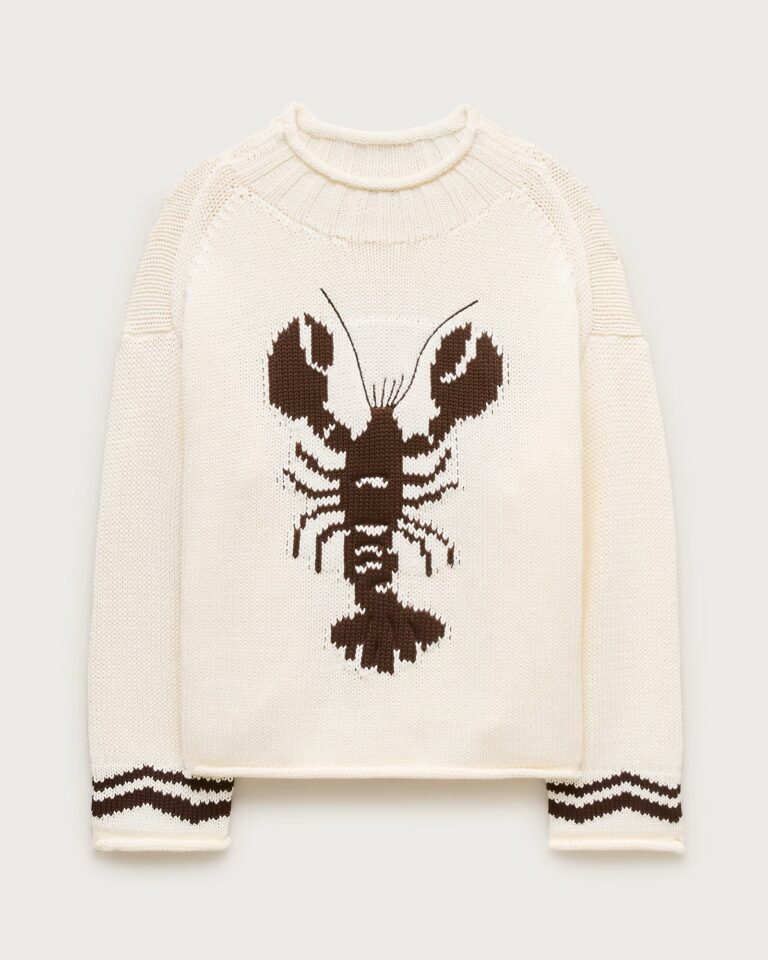 J.Crew Rollneck Lobster Sweater