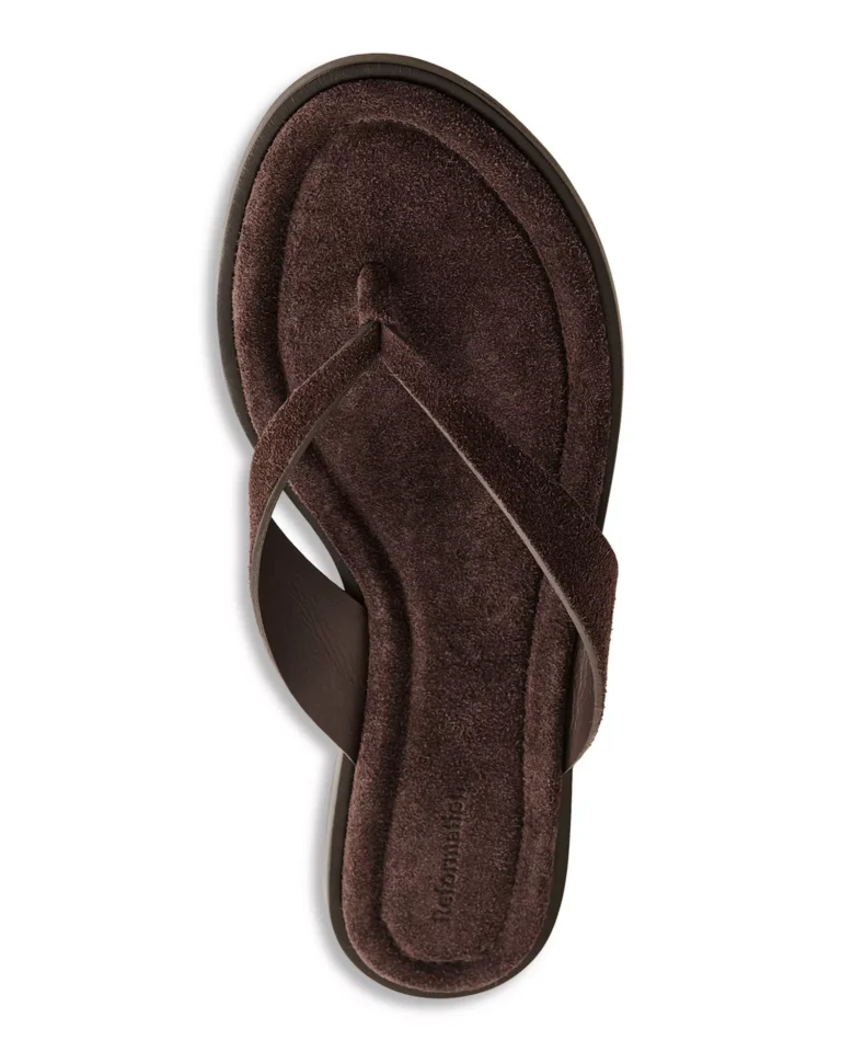 Reformation Jessie Leather Thong Sandals