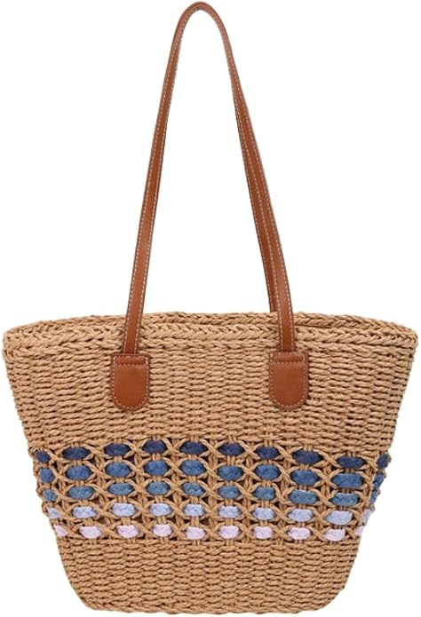 Straw Beach Bag