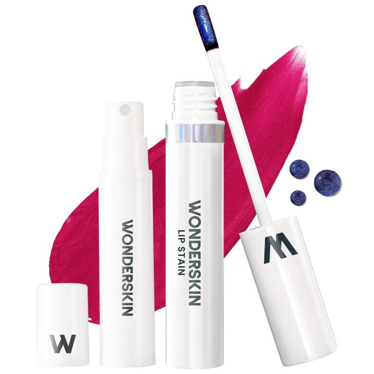 Wonderskin Wonder Blading All Day Lip Stain Peel Off Masque and Reveal Kit - Long Lasting, Waterproof Pink Lip Tint