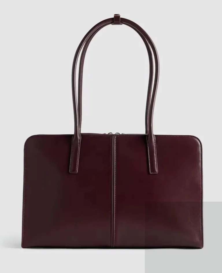 Bea Satchel Deep Plum