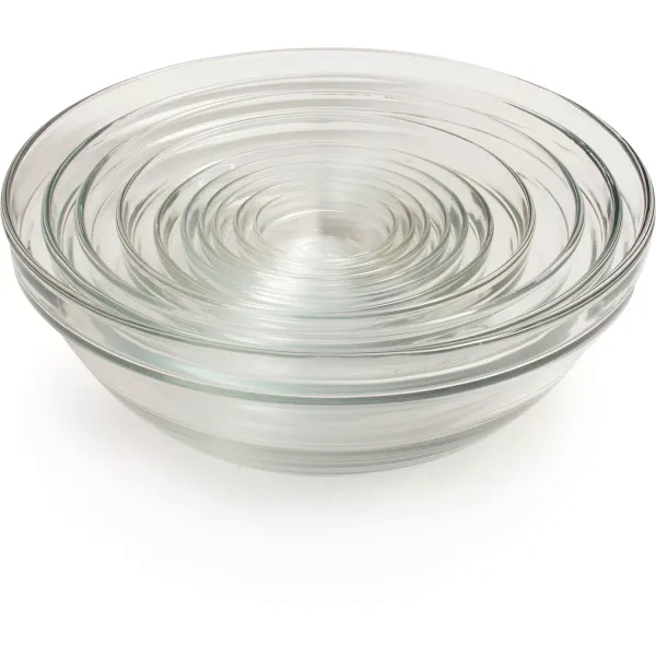 Clear Stackable Bowl Set