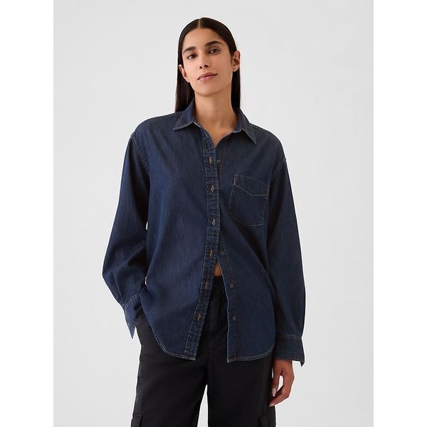 GAP Denim Chambray Big Shirt