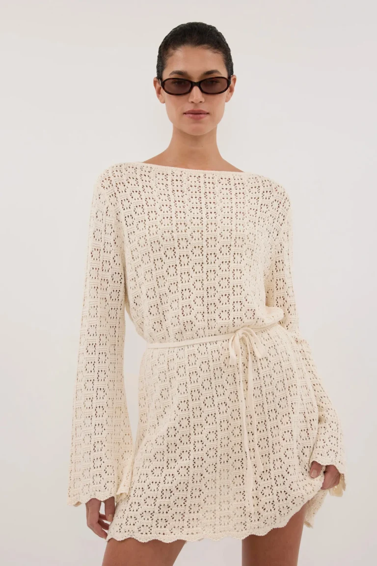 DISSH - Kiera Long Sleeve Knit Mini Dress