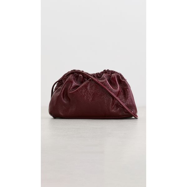 Mansur Gavriel Mini Cloud Clutch Shoulder Bag Claret