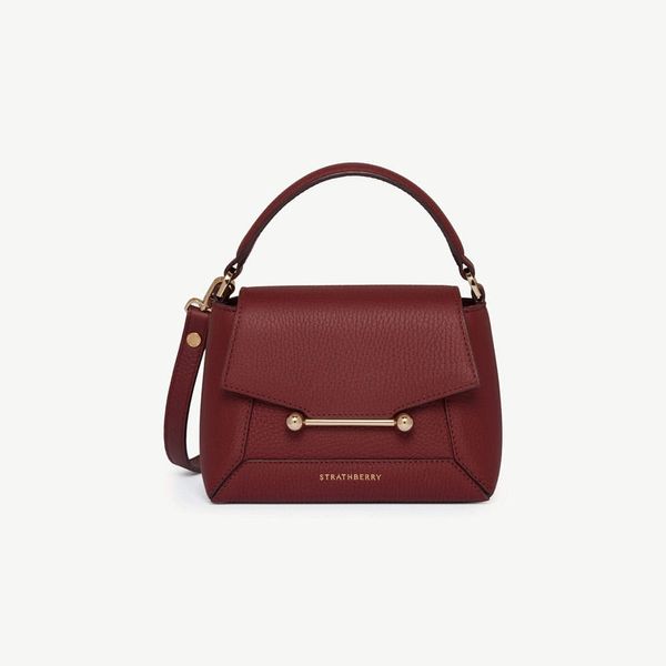 Strathberry Mosaic Nano Oxblood