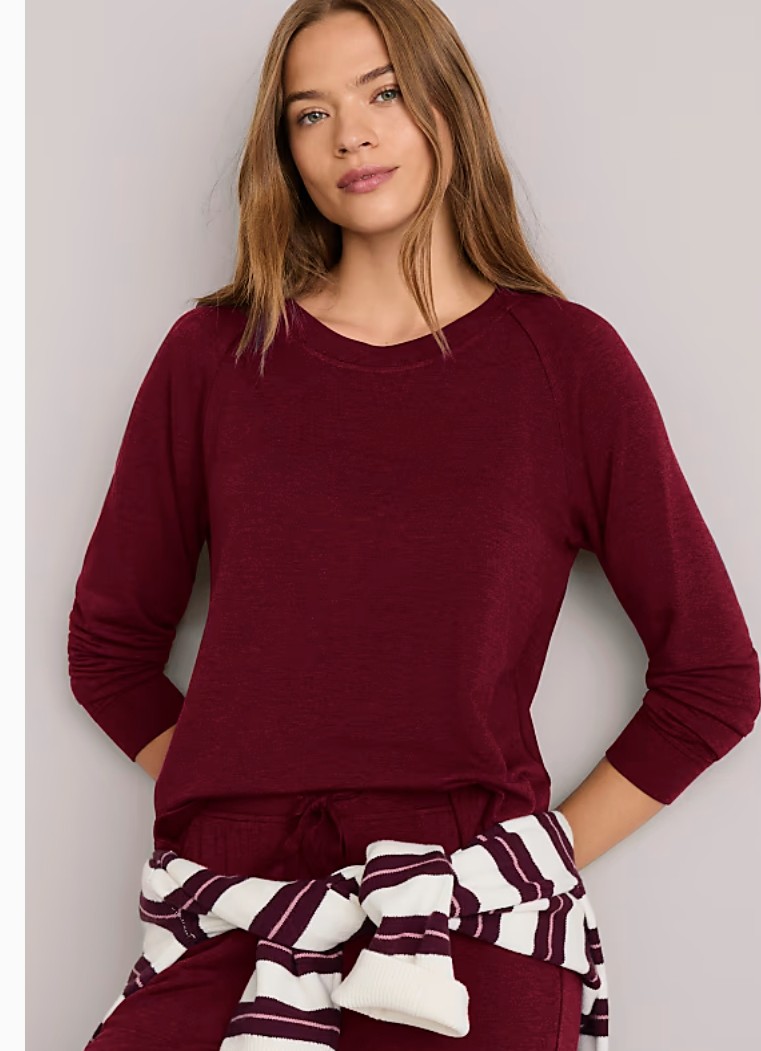 Lou & Grey Heathered Signaturesoft Sweatshirt