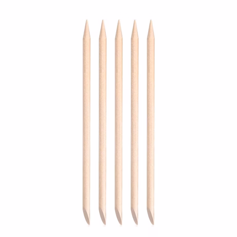 Wood Nail Care Cuticle Sticks