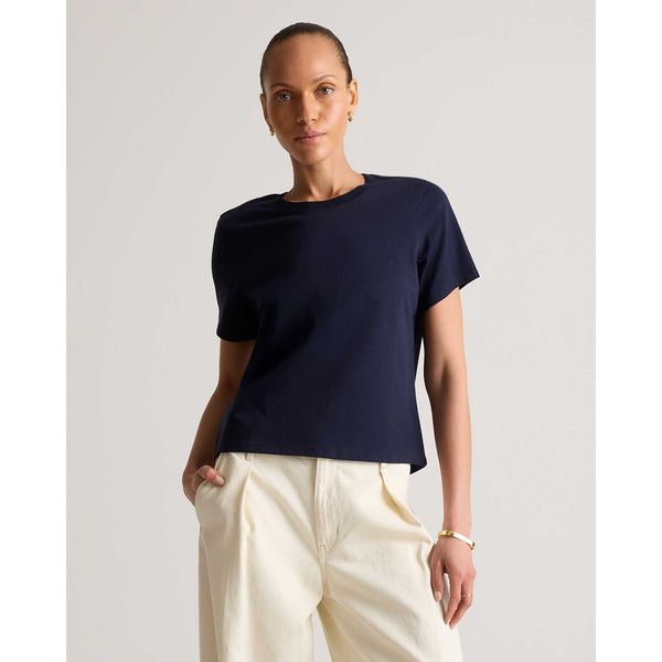 100% Organic Cotton Boxy Crewneck Tee