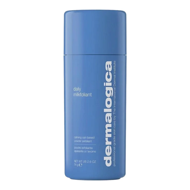 Dermalogica Daily Milkfoliant Exfoliator, Oat Based Powder Exfoliant with Hyaluronic Acid and Coconut Milk for Sensitive, Dry & Normal Skin