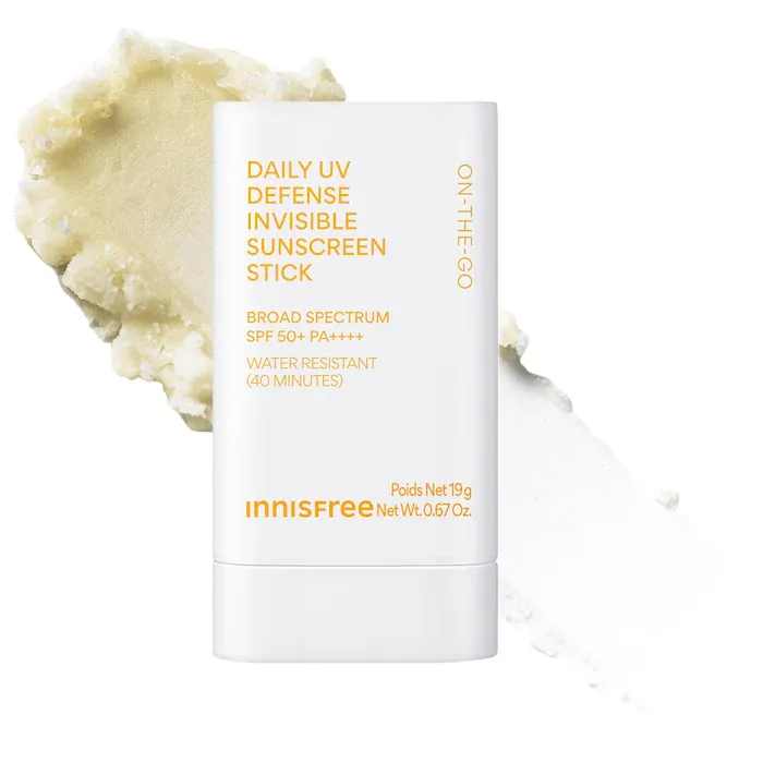 innisfree Daily UV Invisible Korean Sunscreen Stick SPF 50+ PA++++ for Face & Body