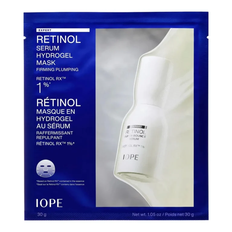 IOPE Expert Retinol Serum Hydrogel Face Mask for Firming