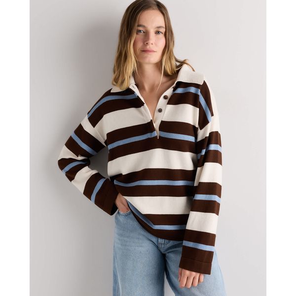 Cotton Cashmere Rugby Shirt