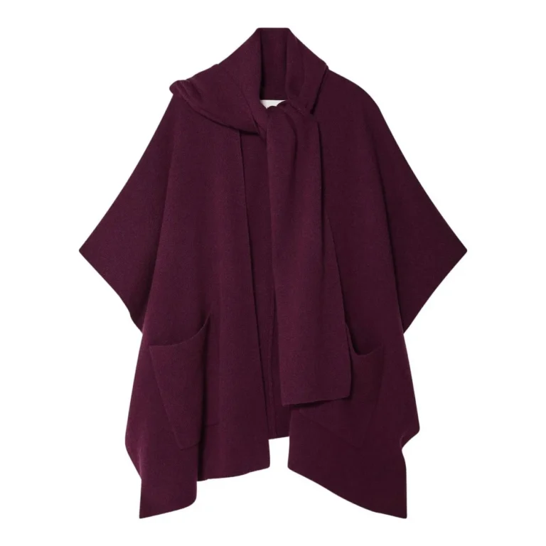 Cashmere Blend Poncho